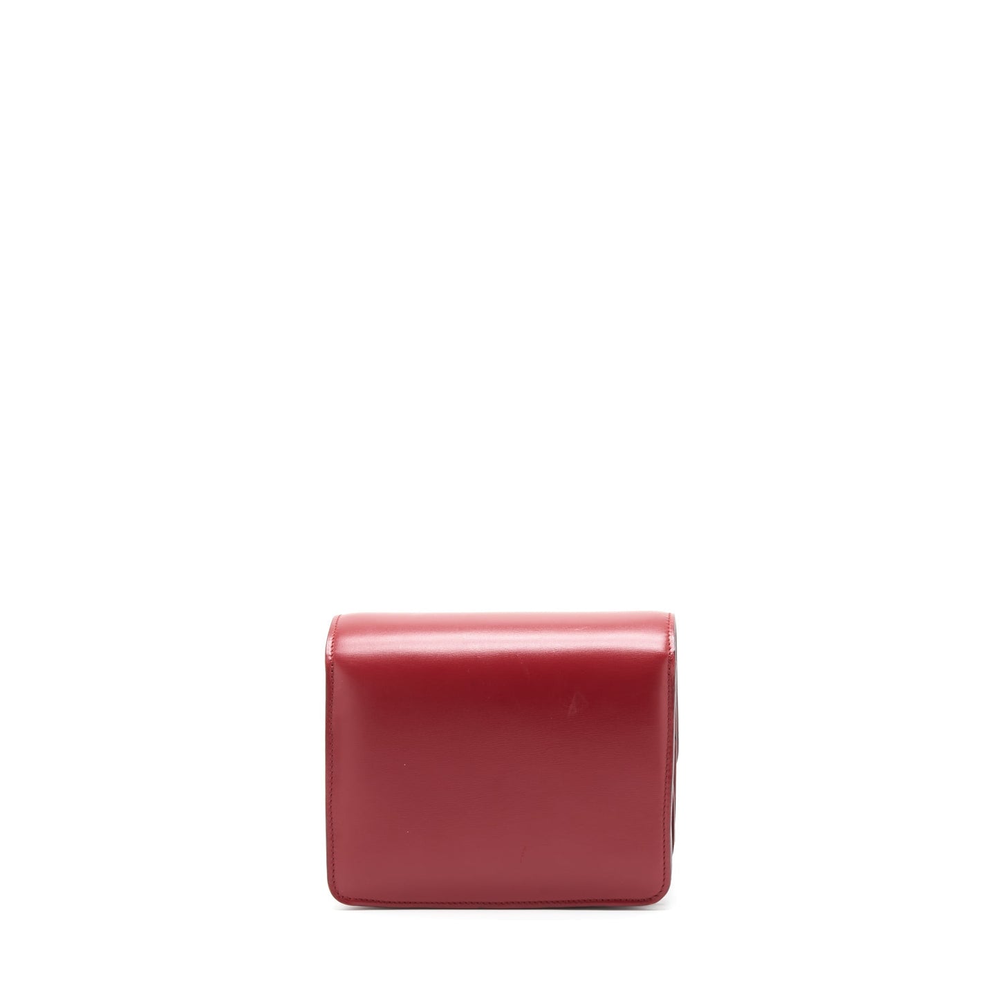 Celine Small Classic Purse In Box Calfskin Red