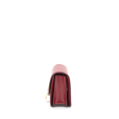 Celine Small Classic Purse In Box Calfskin Red