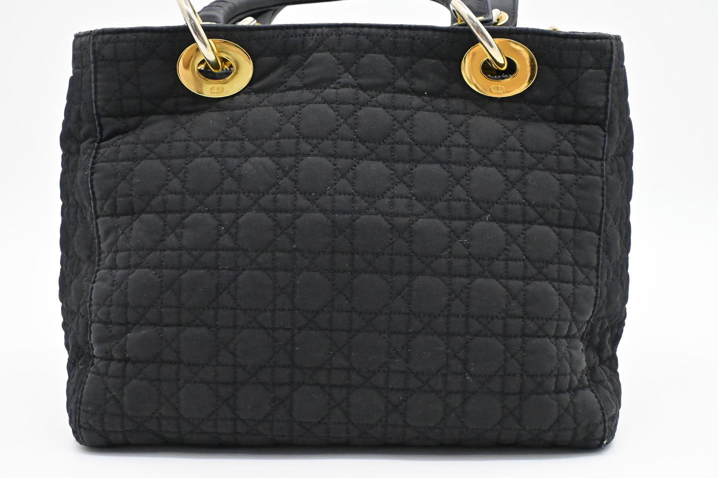 Dior Medium Lady Dior in Black Nylon