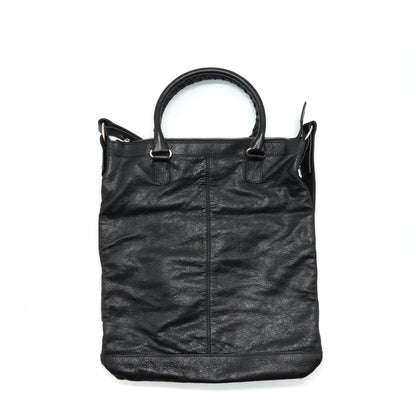 Balenciaga Top Handle Vertical Tote Purse Black