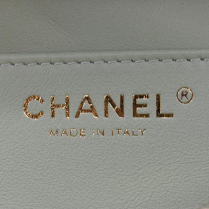 CHANEL Iridescent Rainbow Quilted Leather Bumbag Multicolor
