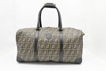 Fendi Large Duffel Bag in Zucca Coated Canvas