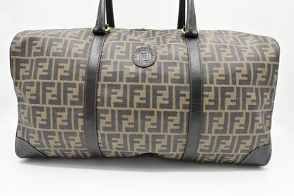 Fendi Large Duffel Bag in Zucca Coated Canvas