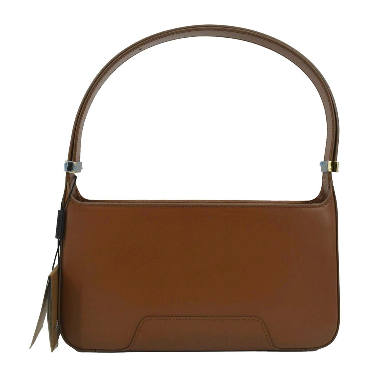 BURBERRY Medium TB Leather Shoulder Bag Tan