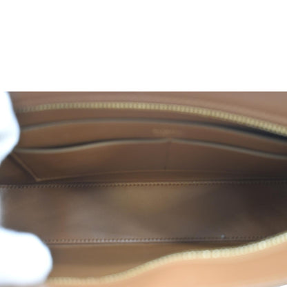 BURBERRY Medium TB Leather Shoulder Bag Tan