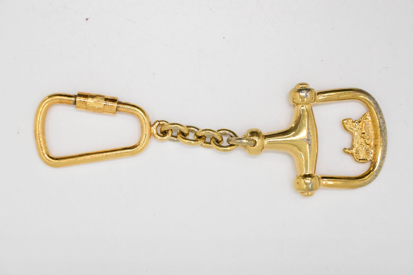 Celine Horse Stirrup Key Charm