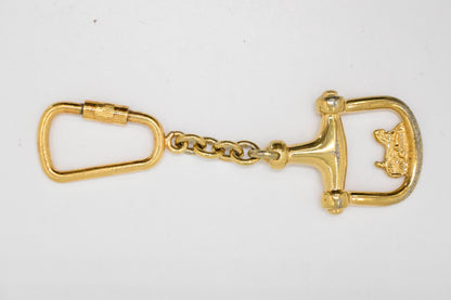 Celine Horse Stirrup Key Charm