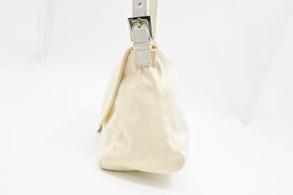 Fendi Mama Baguette in Cream Canvas