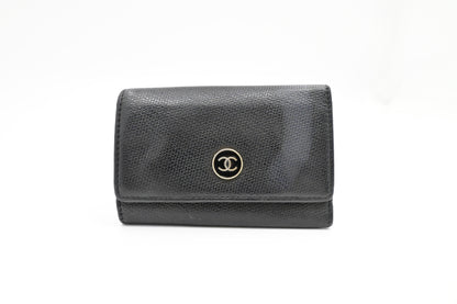 Chanel Key Case in Black Leather