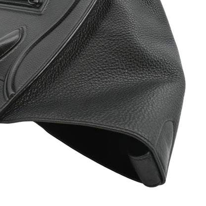 CELINE Luggage Phantom Medium Leather Tote Bag Black