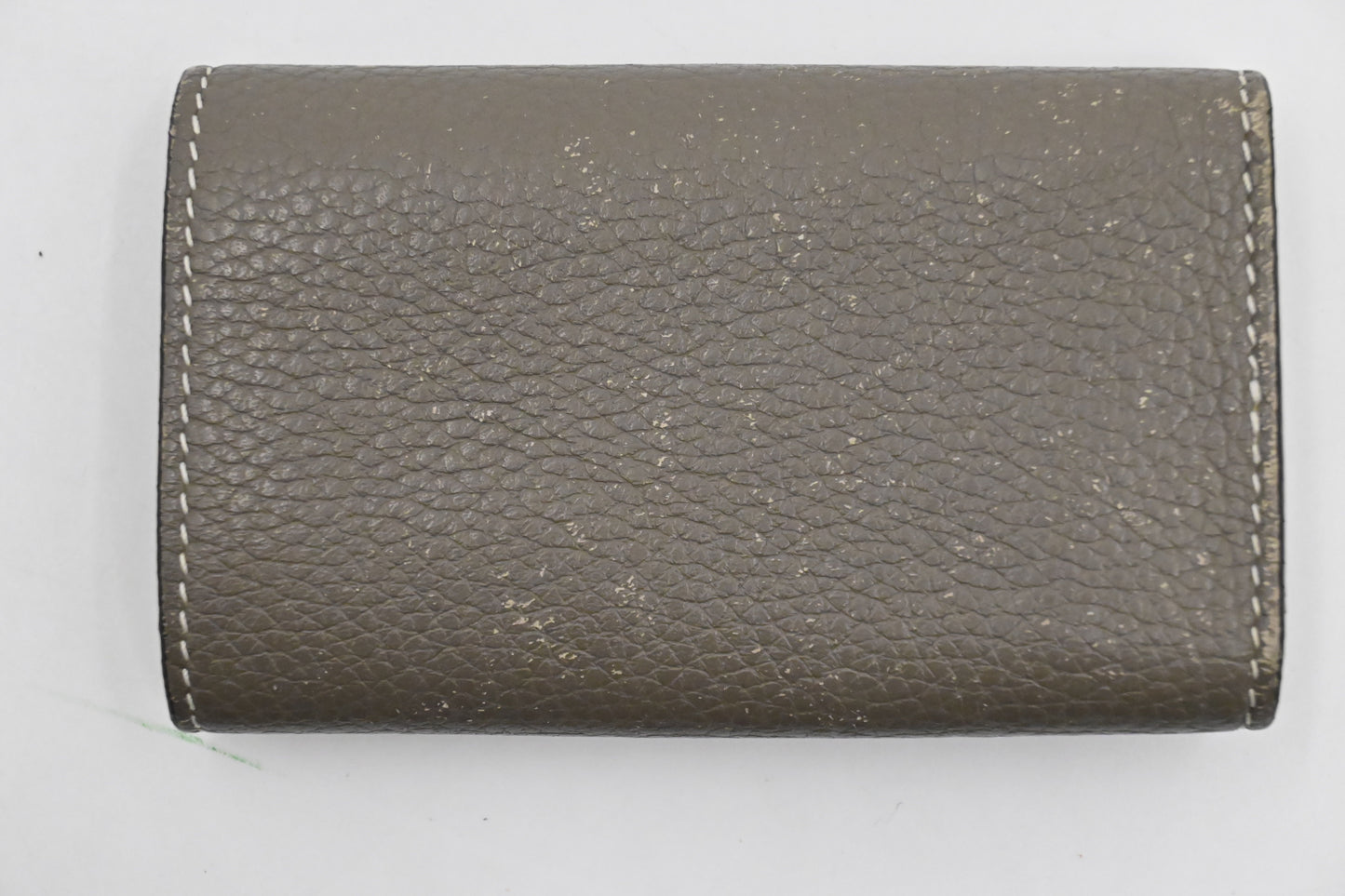 Celine 6 Key Case in Greige Leather
