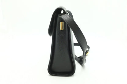 Burberry Shoulder Bag in Black Leather
