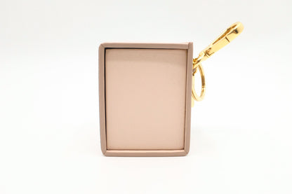 Fendi Box Charm in Light Pink Leather