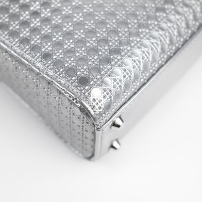 Dior Micro Lady Dior Silver
