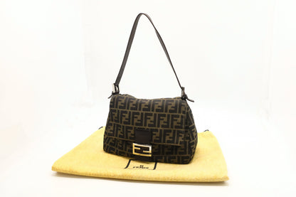 Fendi Mama Baguette in Zucca Canvas