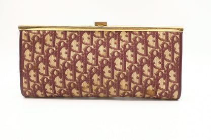 Dior Clutch in Red Oblique Canvas