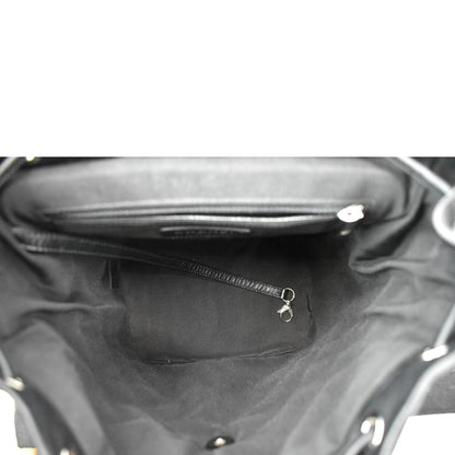 CHANEL Small Urban Spirit Quilted Lambskin Backpack Bag Black