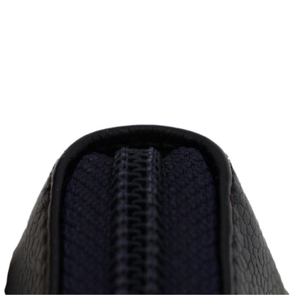 CHANEL O Key Pouch Timeless Caviar Leather Small Purse Purple