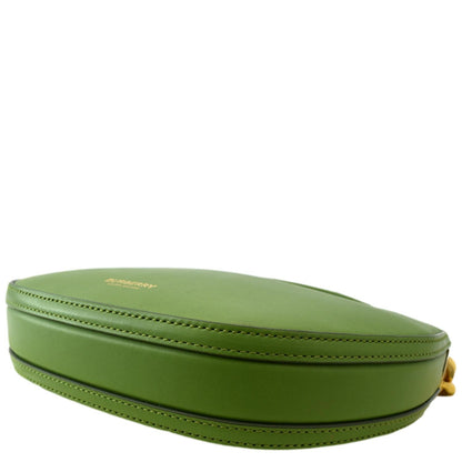 BURBERRY Olympia Mini Leather Chain Shoulder Bag Green