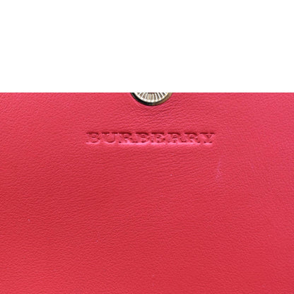 BURBERRY Haymarket House Check Clutch Wallet Beige