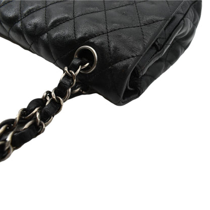 CHANEL Reissue Flap Leather Shoulder Bag Black