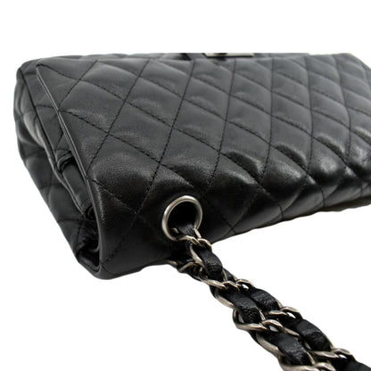 CHANEL Reissue Flap Leather Shoulder Bag Black
