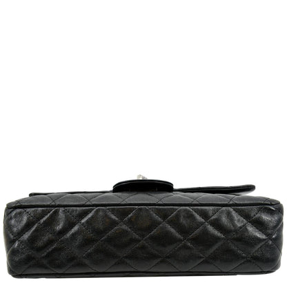 CHANEL Reissue Flap Leather Shoulder Bag Black