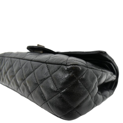 CHANEL Reissue Flap Leather Shoulder Bag Black