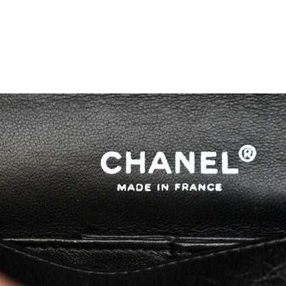 CHANEL Reissue Flap Leather Shoulder Bag Black