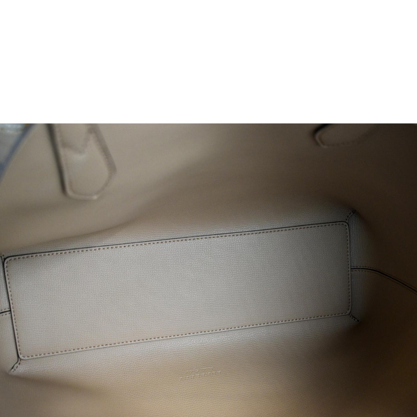 BURBERRY Reversible Haymarket Coated Canvas Tote Bag Tan