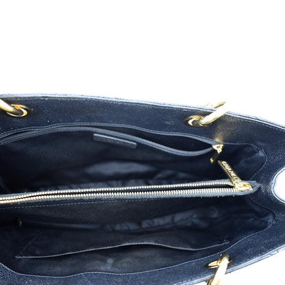 CHANEL Grand Shopping Caviar Leather GST Tote Bag Black - Sold