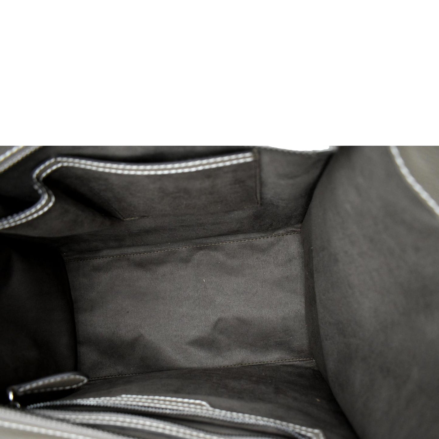 CELINE Souris Mini Luggage Calfskin  Leather Tote Bag Dune - Sold