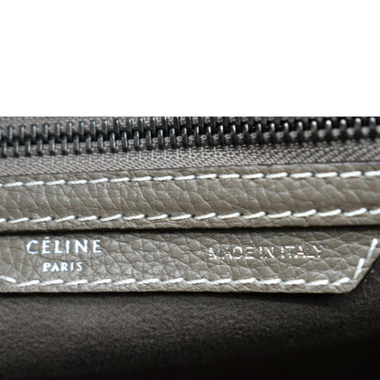 CELINE Souris Mini Luggage Calfskin  Leather Tote Bag Dune - Sold