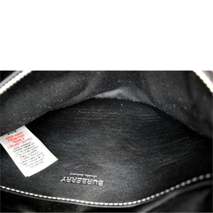 BURBERRY Mini Cason Check Bum Bag Dark Birch Brown