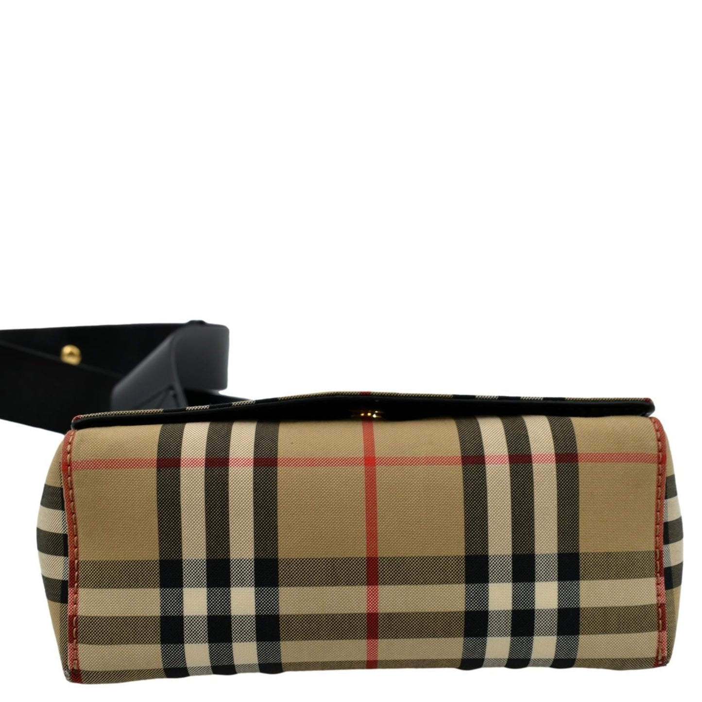BURBERRY Hackberry Vintage Check Shoulder Bag Beige