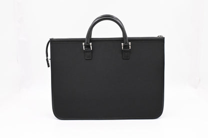 Burberry Business Bag in Black Canvas