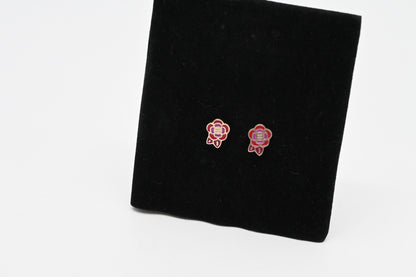 Chanel Camellia Stud Earrings