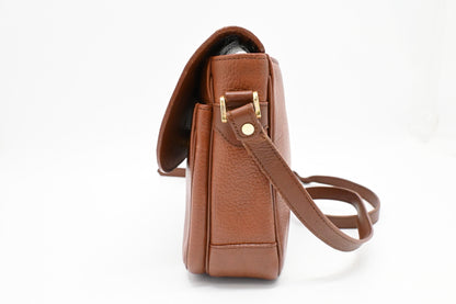 Burberry Crossbody Bag in Brown Leather
