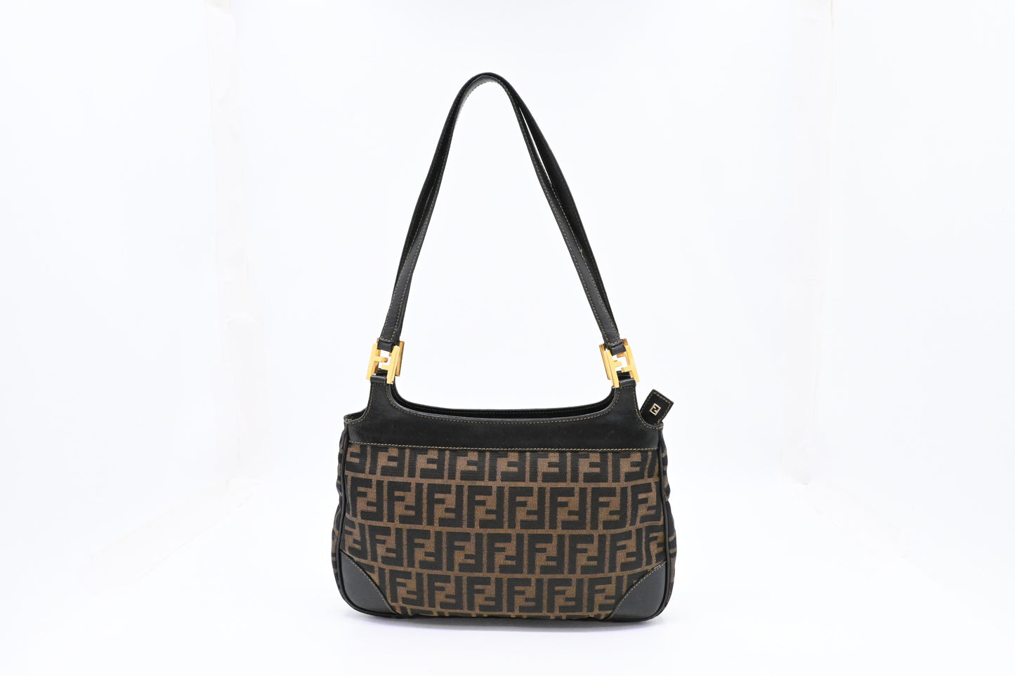 Fendi Shoulder Bag in Zucca Canvas
