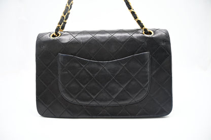 Chanel Medium Double Flap in Black MatelassÃ© Leather