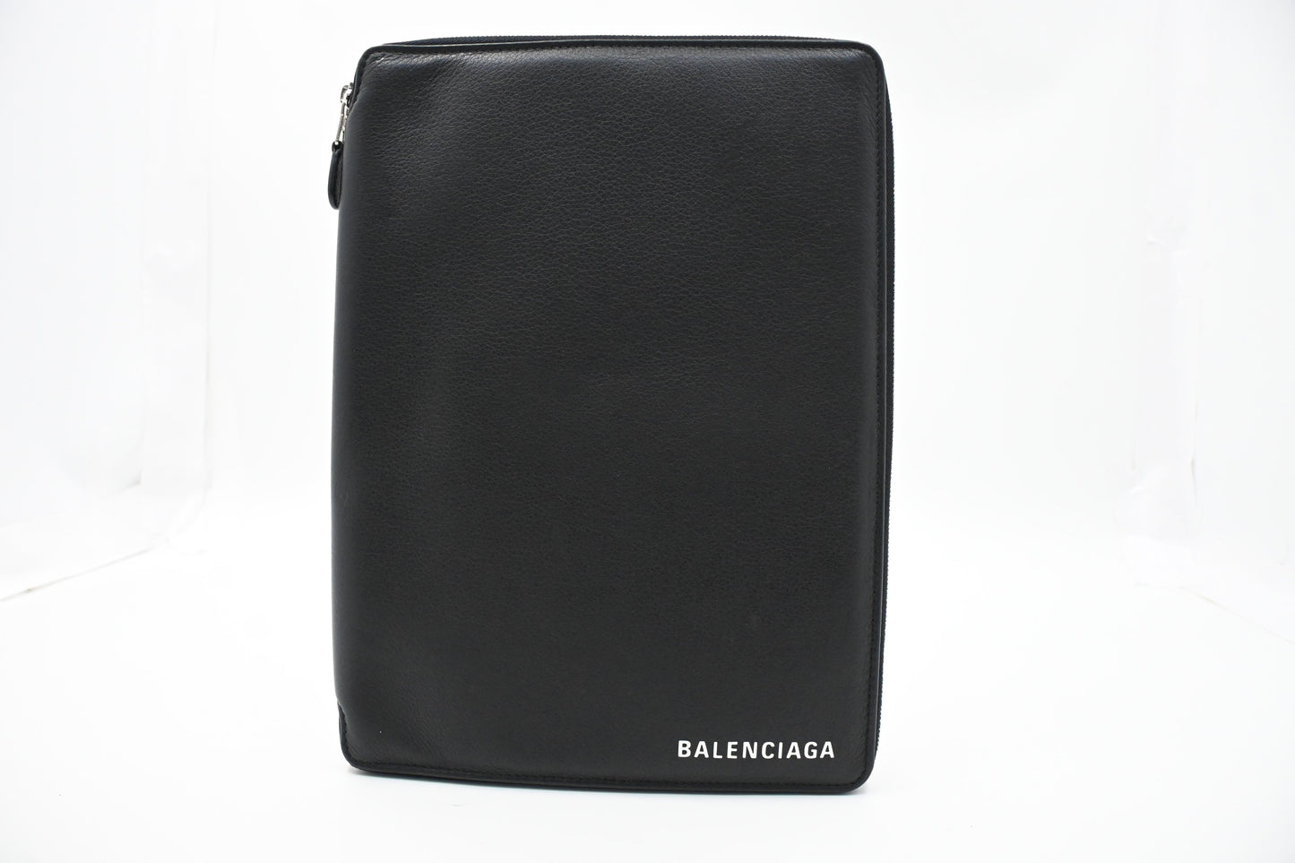 Balenciaga Tablet Case in Black Leather