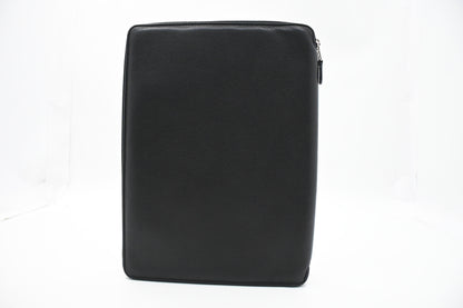 Balenciaga Tablet Case in Black Leather