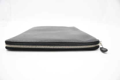 Balenciaga Tablet Case in Black Leather
