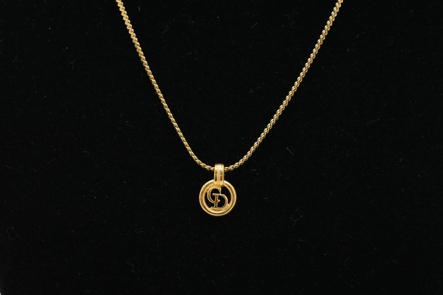 Dior Mini CD Necklace