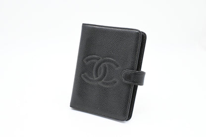 Chanel Agenda PM in Black Caviar Leather