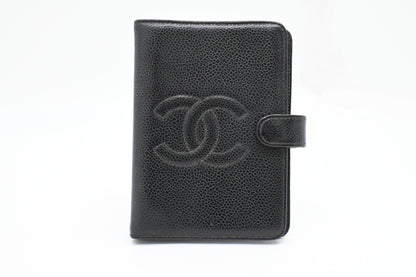 Chanel Agenda PM in Black Caviar Leather