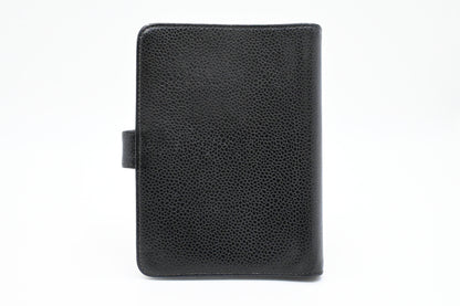 Chanel Agenda PM in Black Caviar Leather