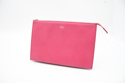 Celine Clutch in Pink Leather