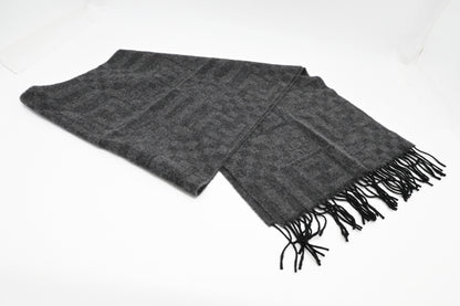 Fendi Scarf in Gray Wool