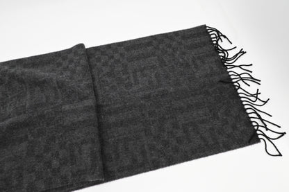 Fendi Scarf in Gray Wool